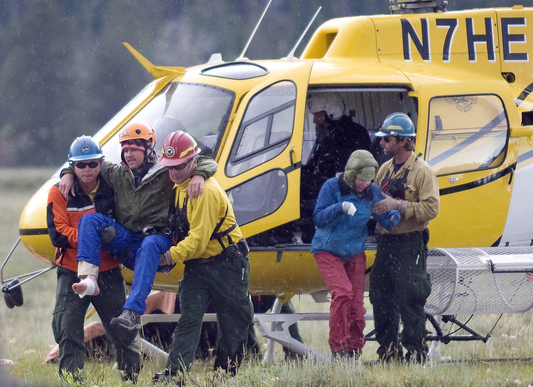 Helicopter Disaster Relief